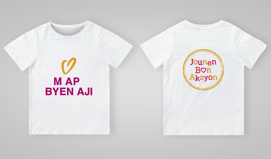 Good Deeds Day T-Shirt in Hitian Creole