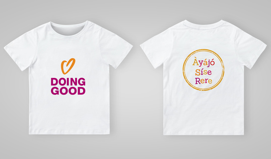 Good Deeds Day T-Shirt in Yoruba