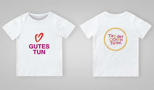Good Deeds Day T-shirt in German