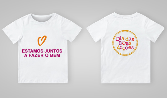 Good Deeds Day T-shirt in Portuguese Angola